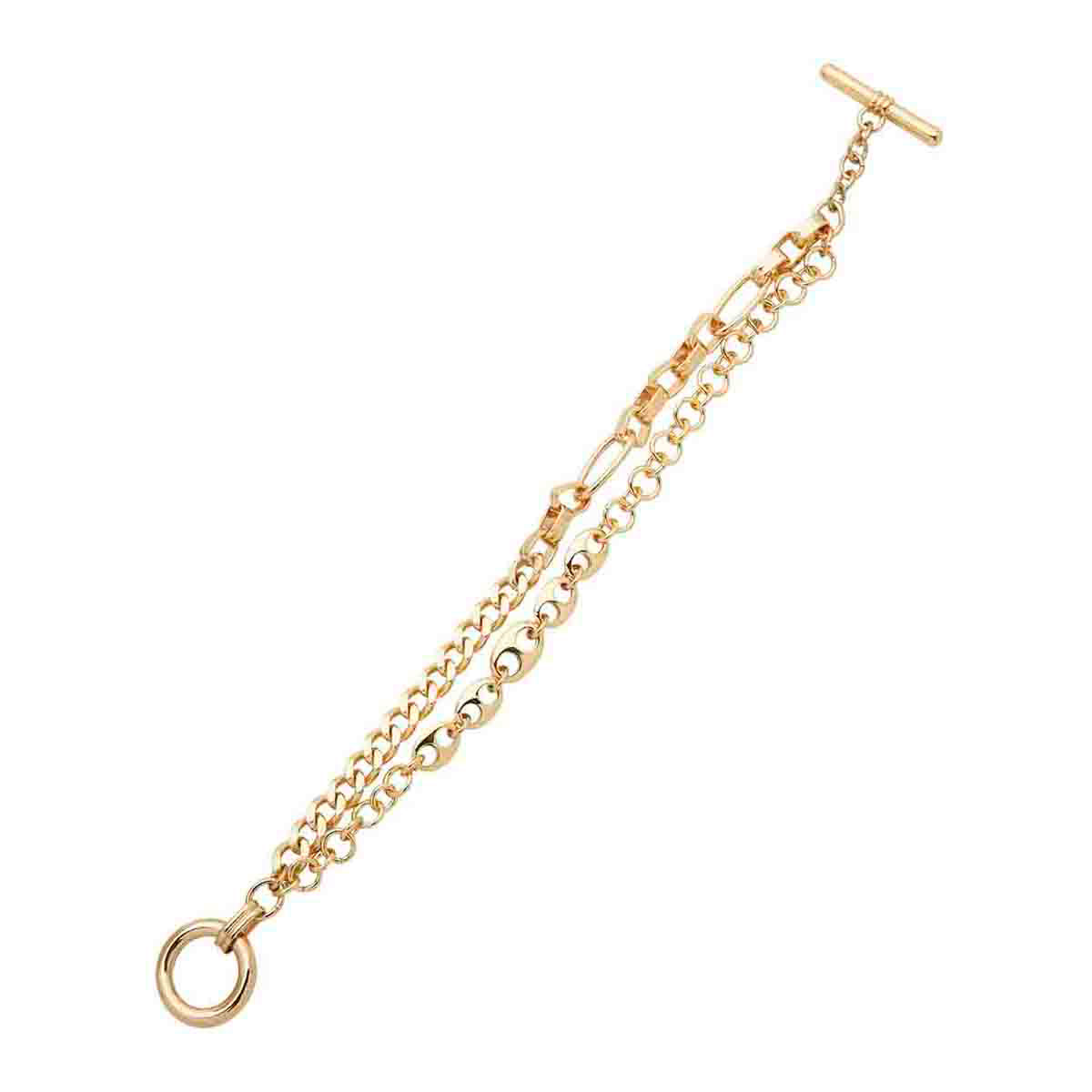 PULSERA ANNE KLEIN ATHENS DORADO