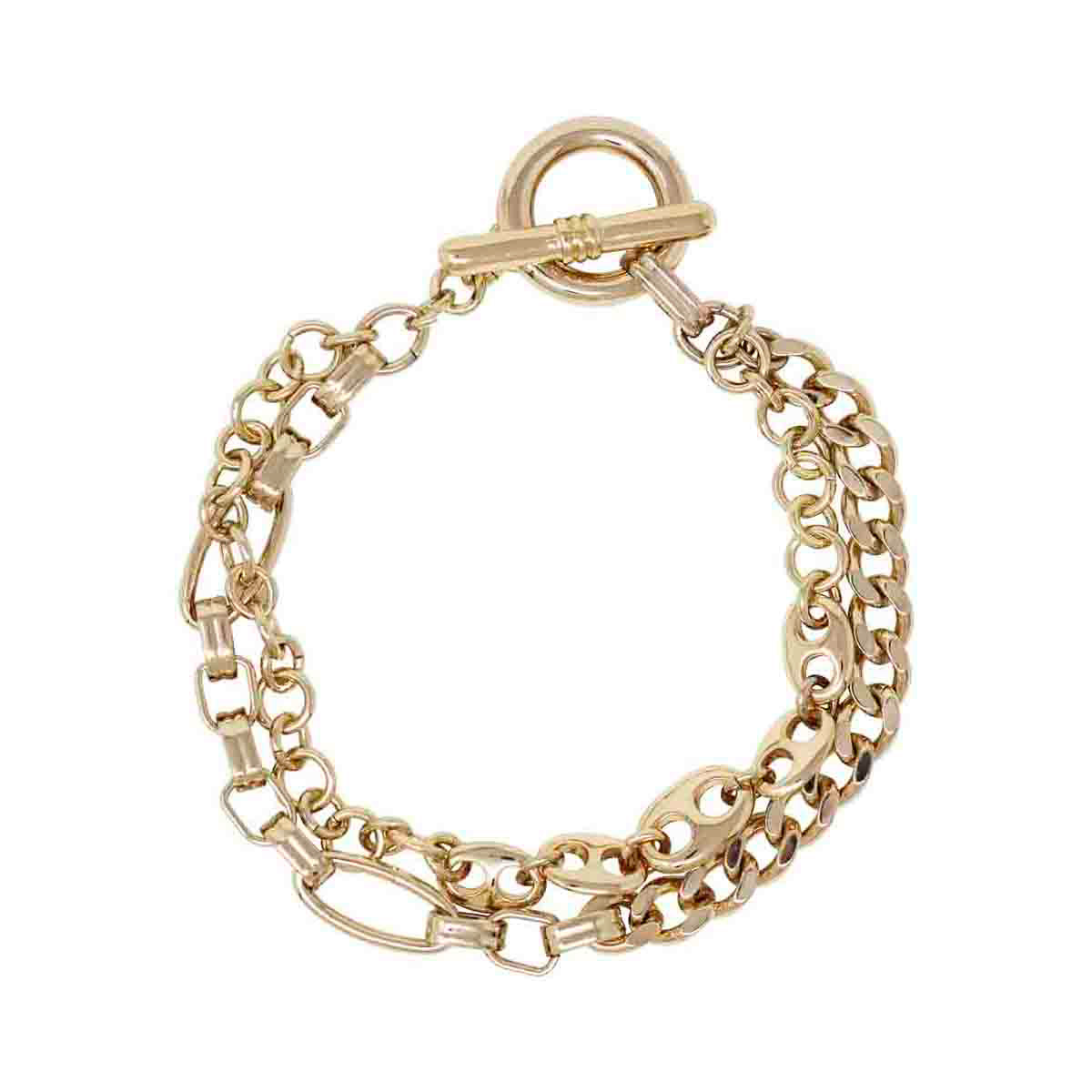 PULSERA ANNE KLEIN ATHENS DORADO