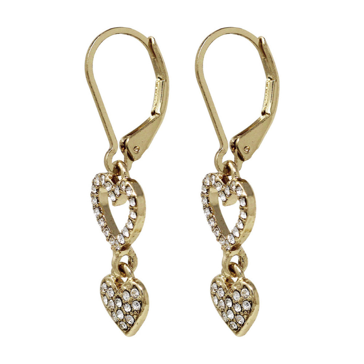 ARETES ANNE KLEIN TOUCH OF LOVE ORO