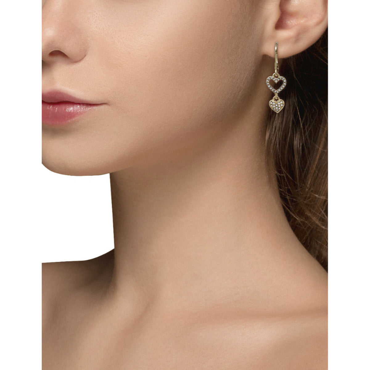 ARETES ANNE KLEIN TOUCH OF LOVE ORO
