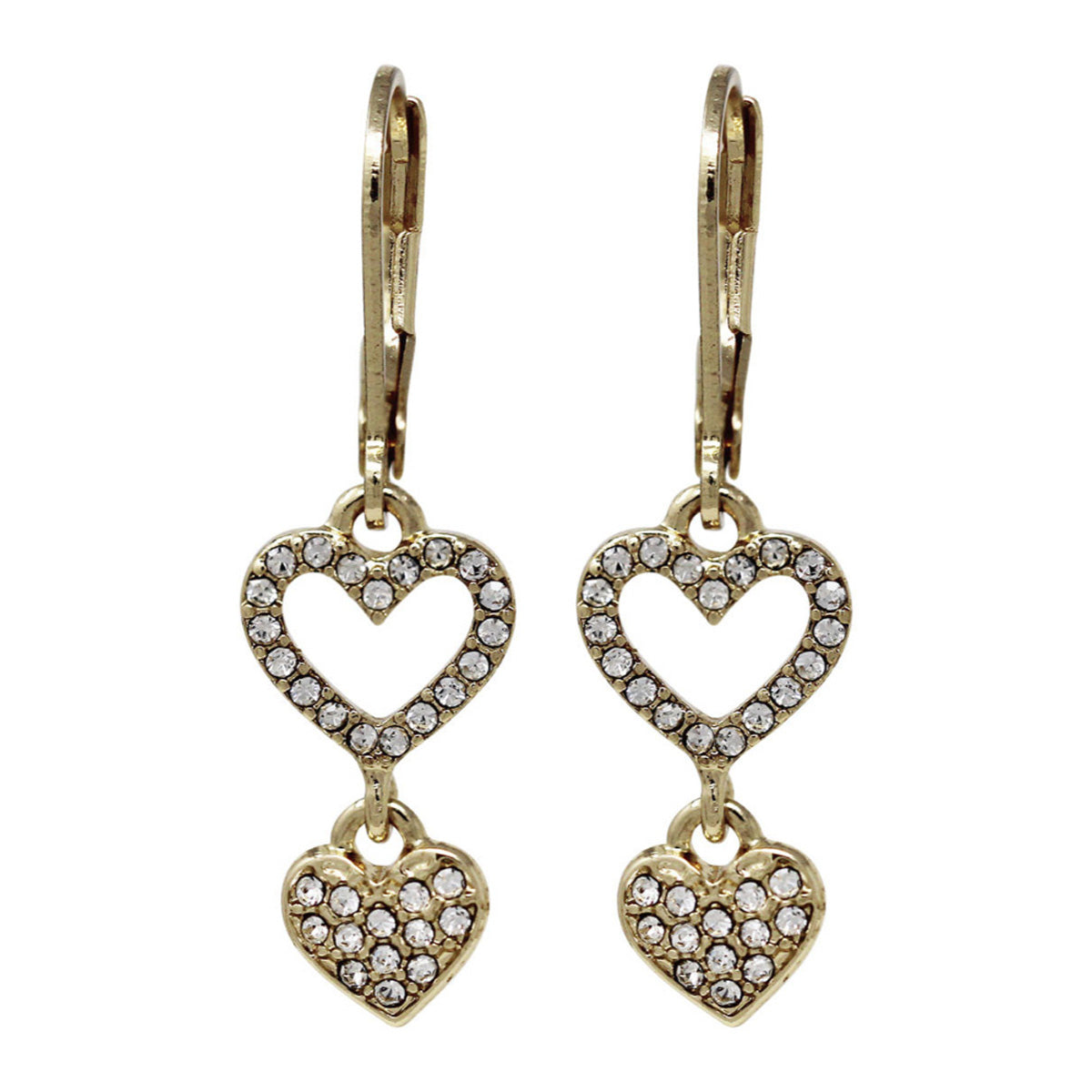 ARETES ANNE KLEIN TOUCH OF LOVE ORO