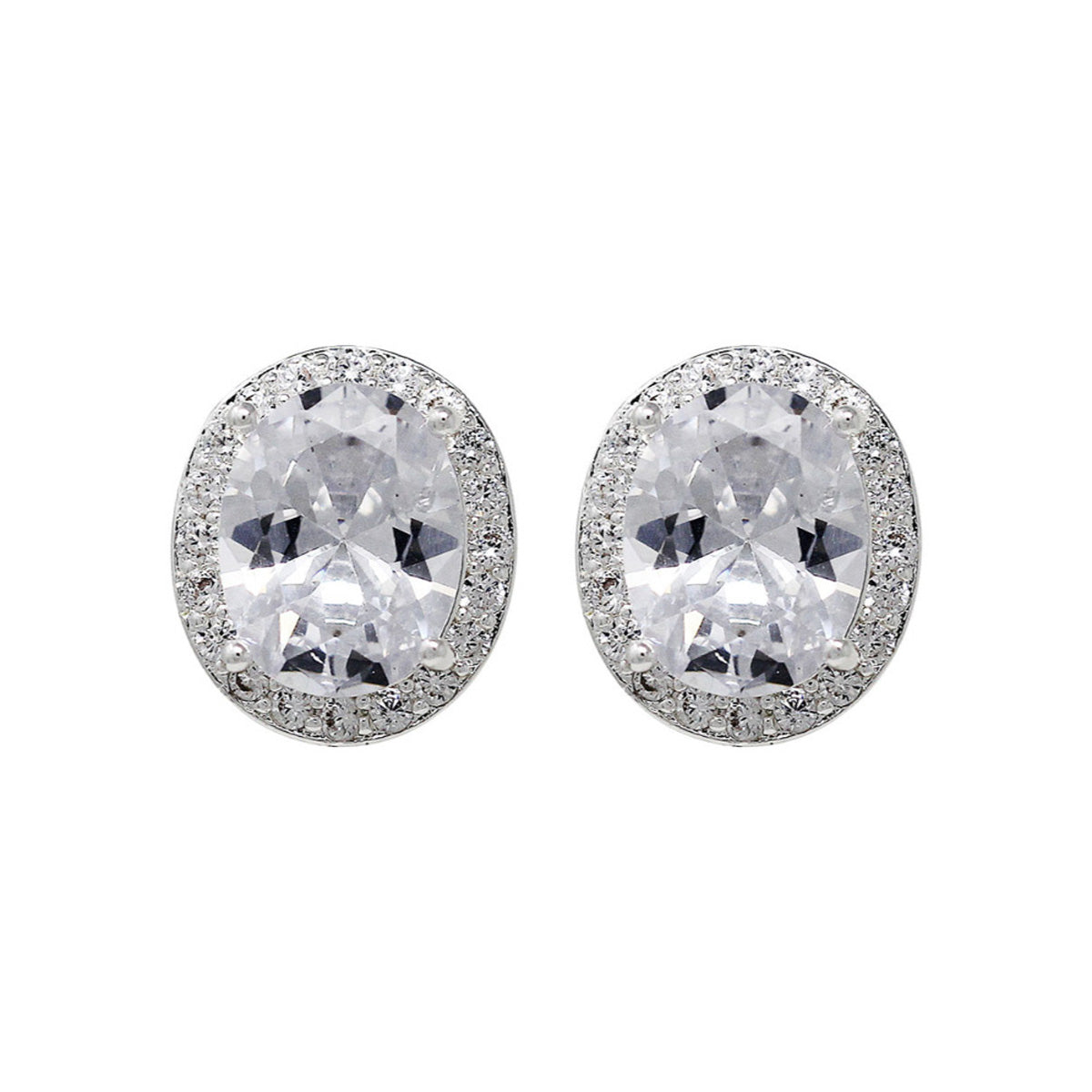ARETES ANNE KLEIN BASIC CZ UPDATE H20 PLATA