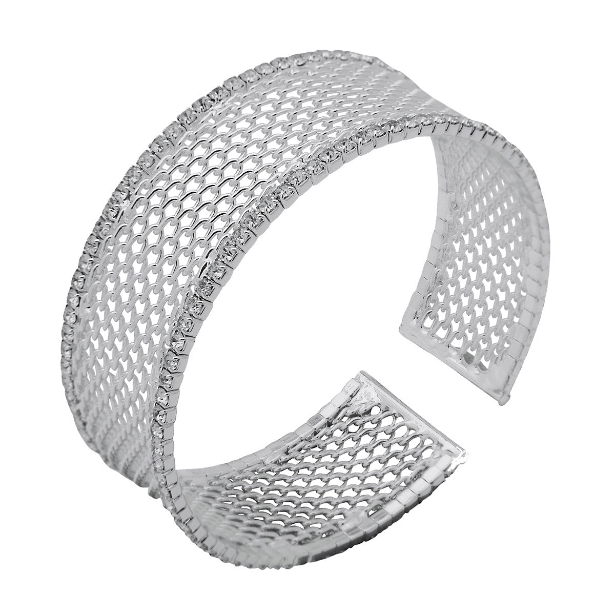 PULSERA ANNE KLEIN AK BOX BRACELETS N22 PLATA