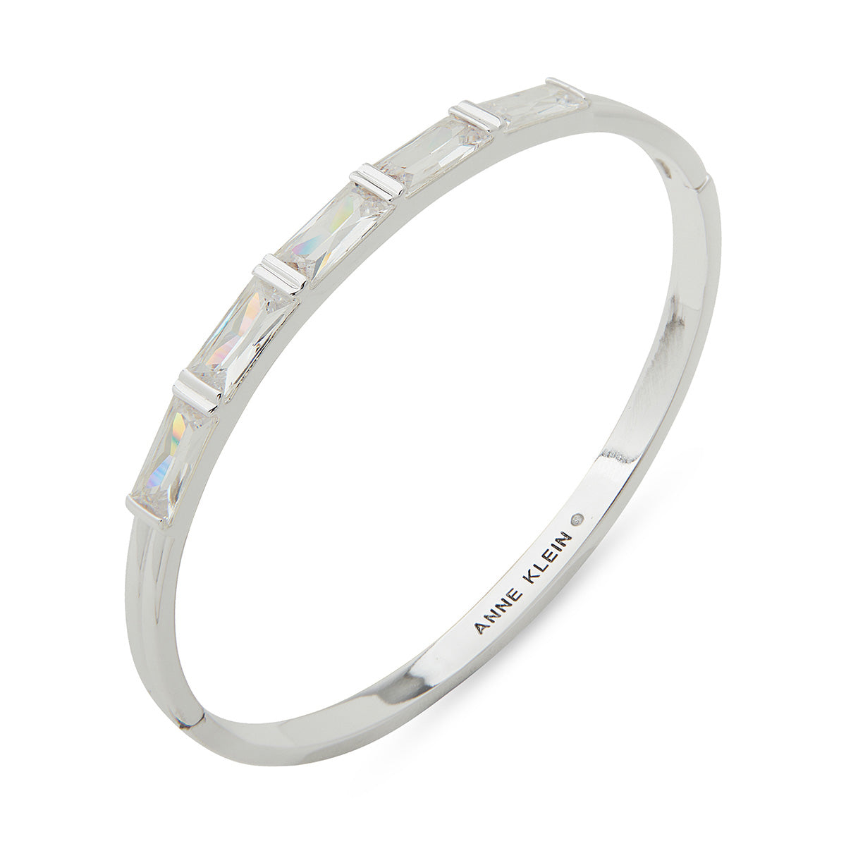 PULSERA ANNE KLEIN ORCHID PLATEADO