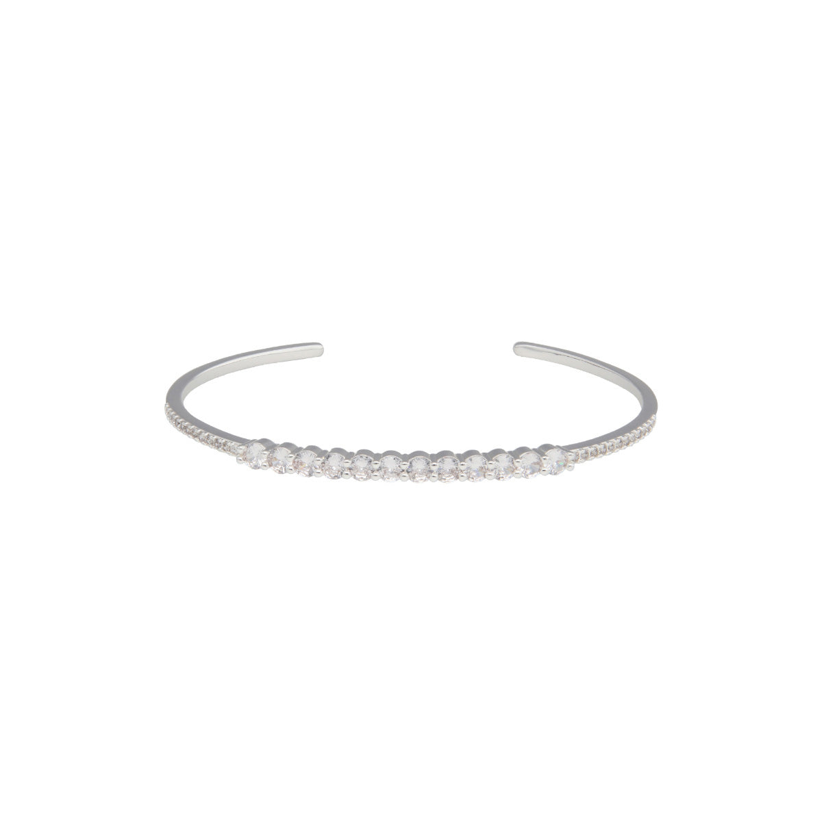 PULSERA ANNE KLEIN TULIP PLATEADO