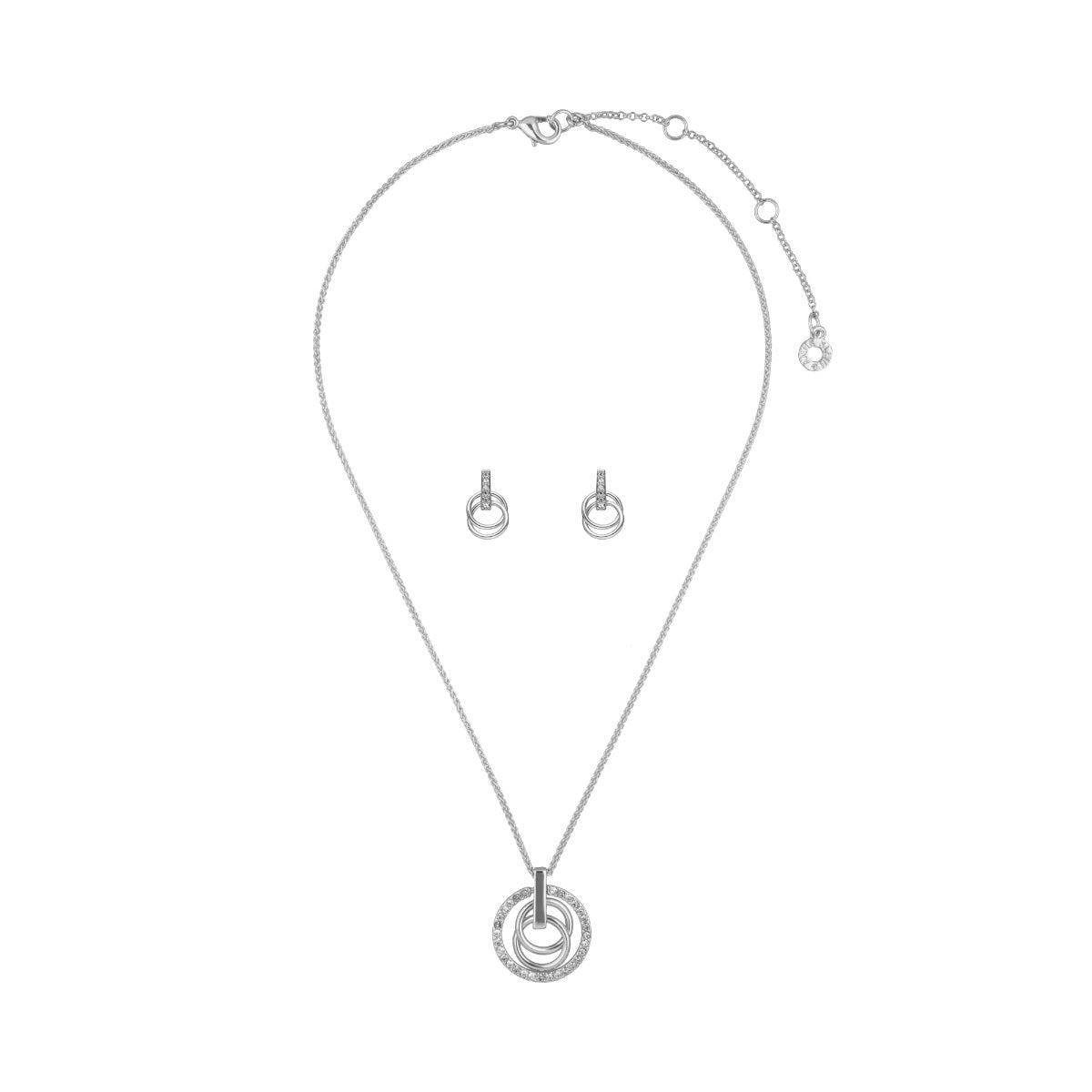 SET ANNE KLEIN MAGNOLIA BX N23 PLATEADO