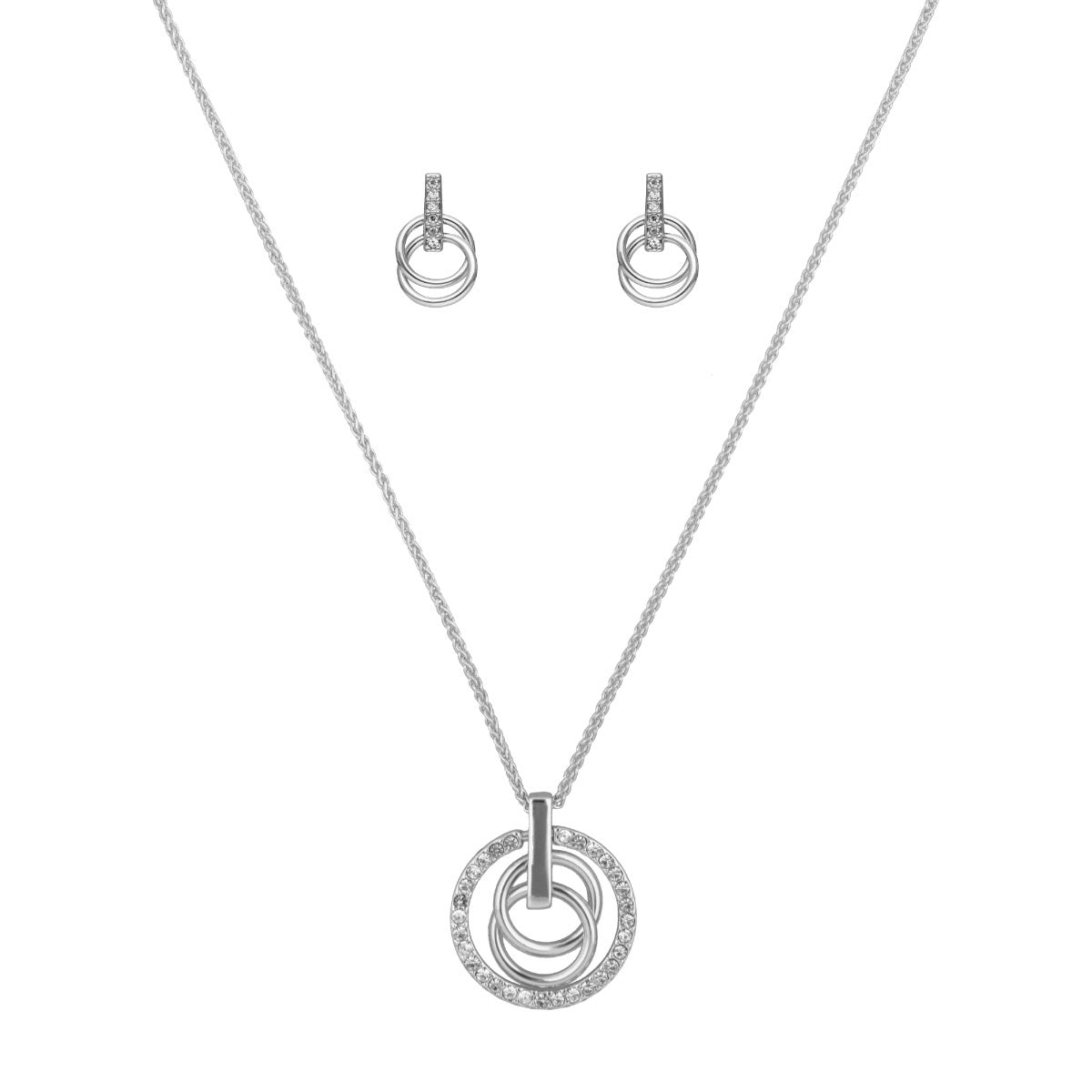 SET ANNE KLEIN MAGNOLIA BX N23 PLATEADO
