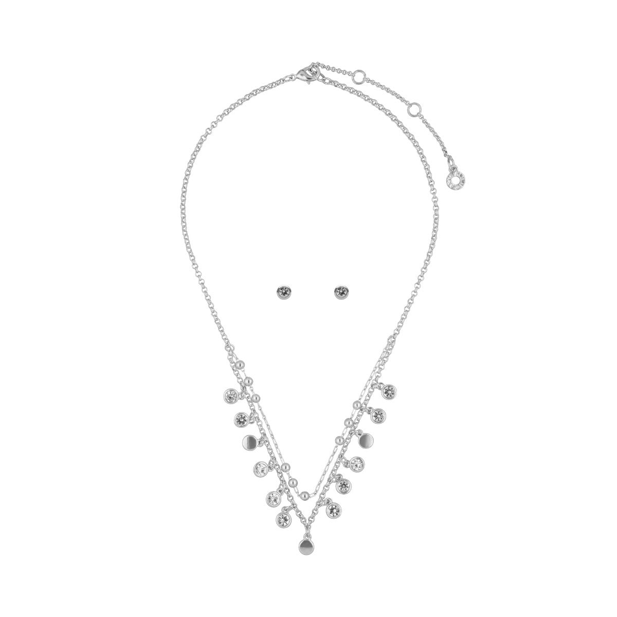 SET ANNE KLEIN MAGNOLIA BX N23 PLATEADO