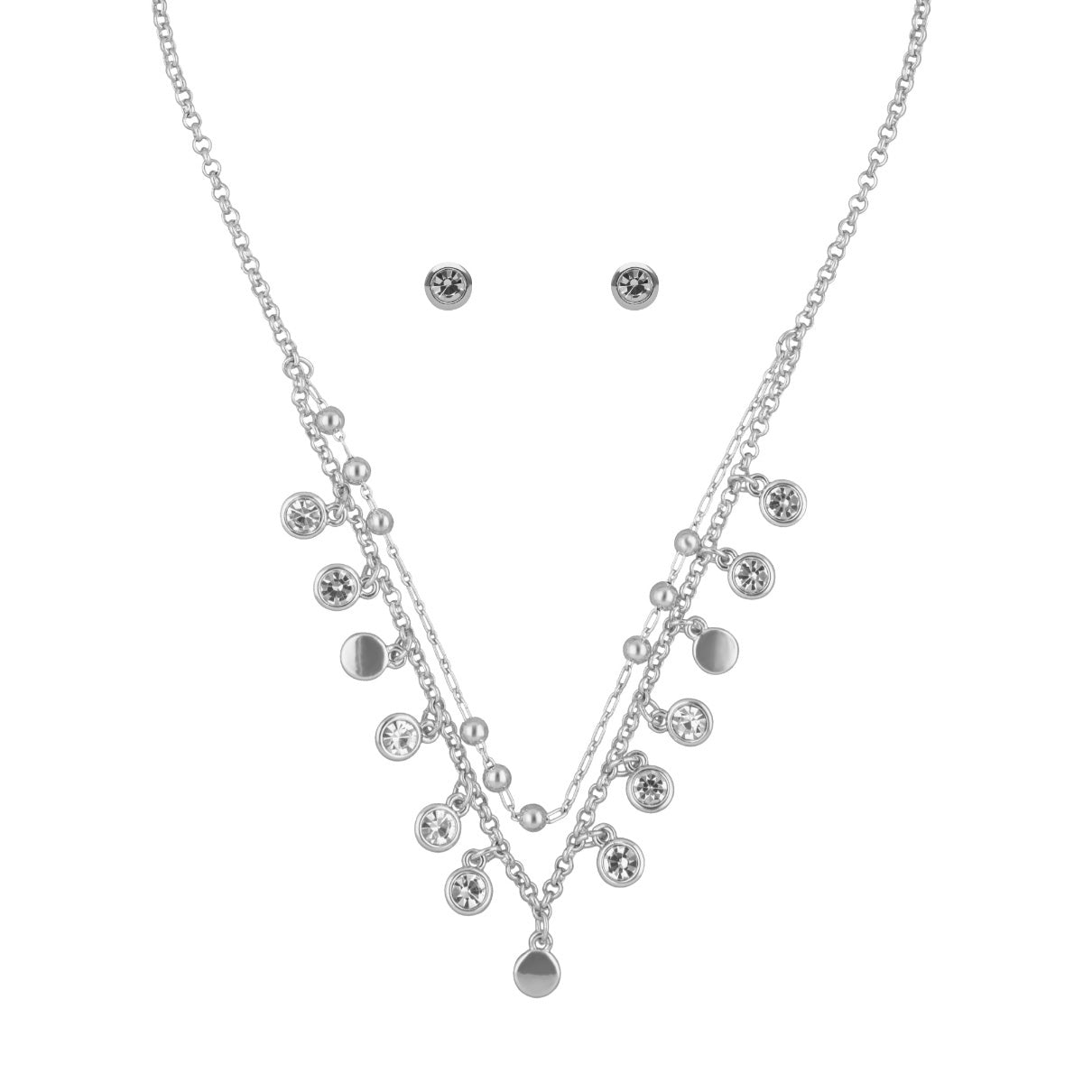 SET ANNE KLEIN MAGNOLIA BX N23 PLATEADO