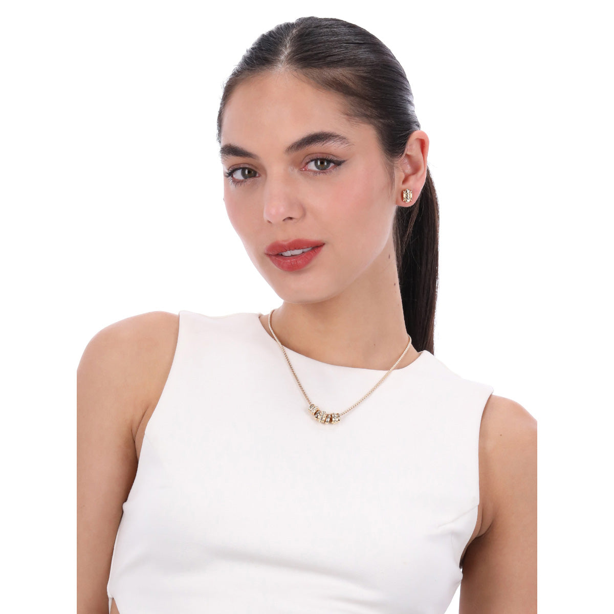 SET ANNE KLEIN MAGNOLIA BX N23 DORADO