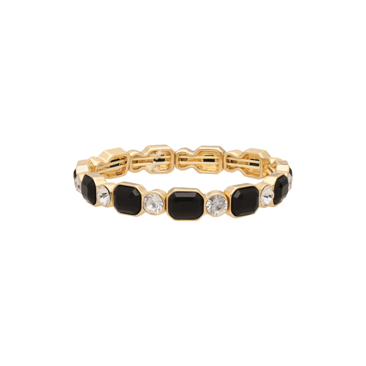 PULSERA ANNE KLEIN MIDNIGHT LOVE DORADO