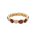 PULSERA ANNE KLEIN TWINKLING ROMANCE DORADO