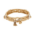 PULSERA ANNE KLEIN STARS ALIGN DORADO