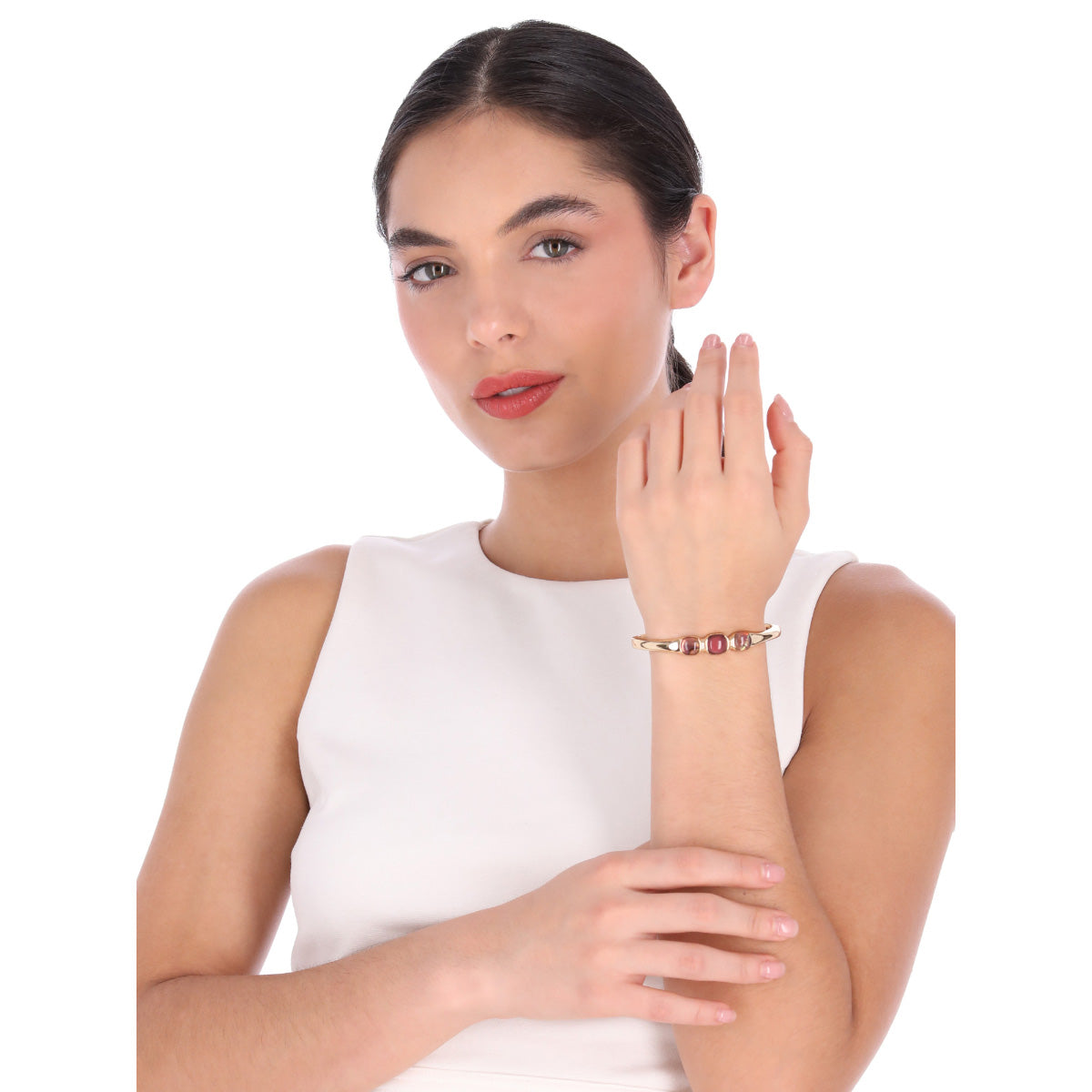 PULSERA ANNE KLEIN SHINING BOXED BRACELETS M24 DORADO