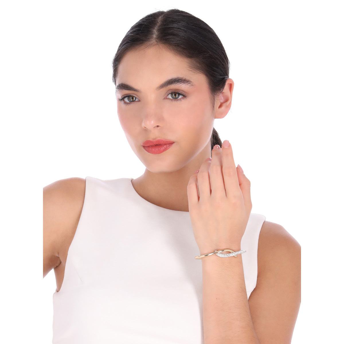 PULSERA ANNE KLEIN SHINING BOXED BRACELETS M24 BITONO