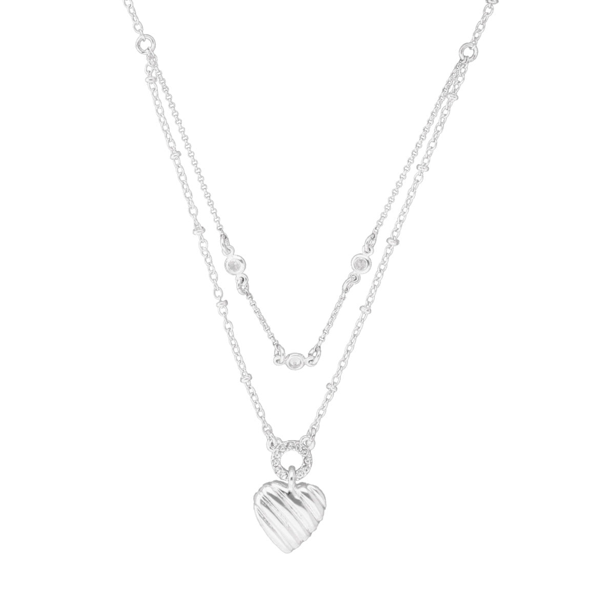 Collar Anne Klein Color Plateado 01B00941