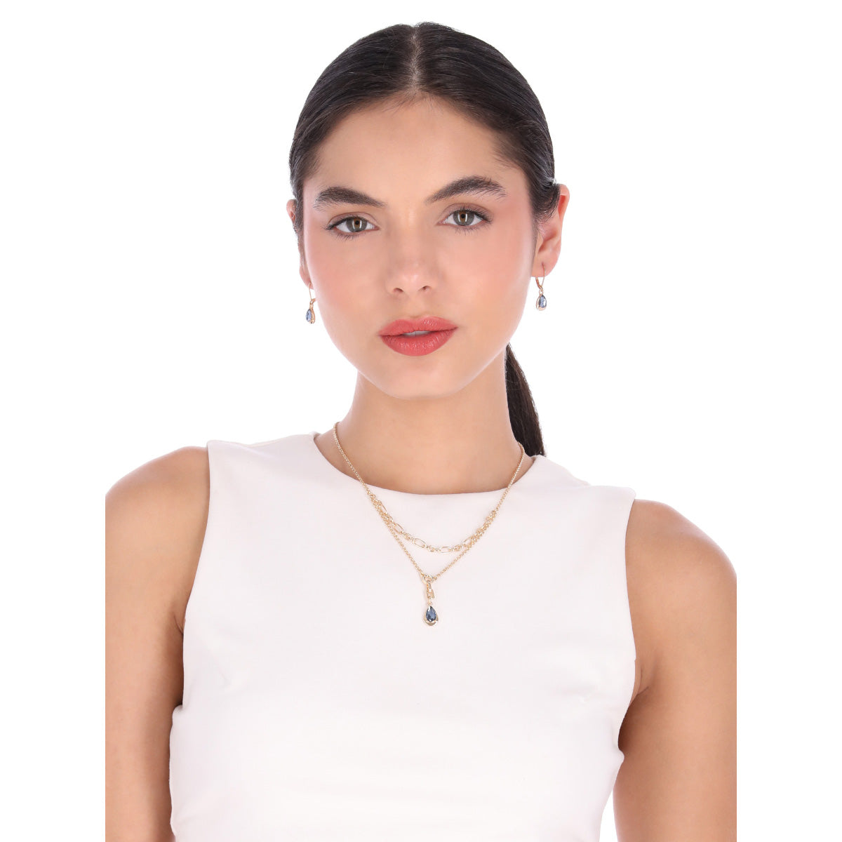 COLLAR ANNE KLEIN GOLDEN GIFTS BX M24 DORADO