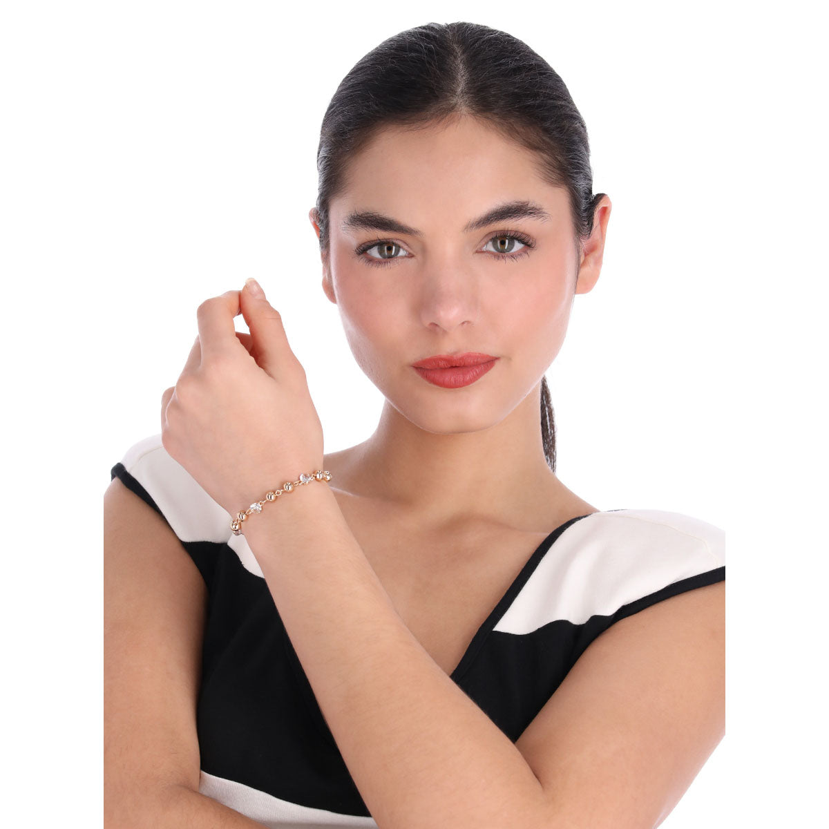 PULSERA ANNE KLEIN NEW BEGINNINGS DORADO