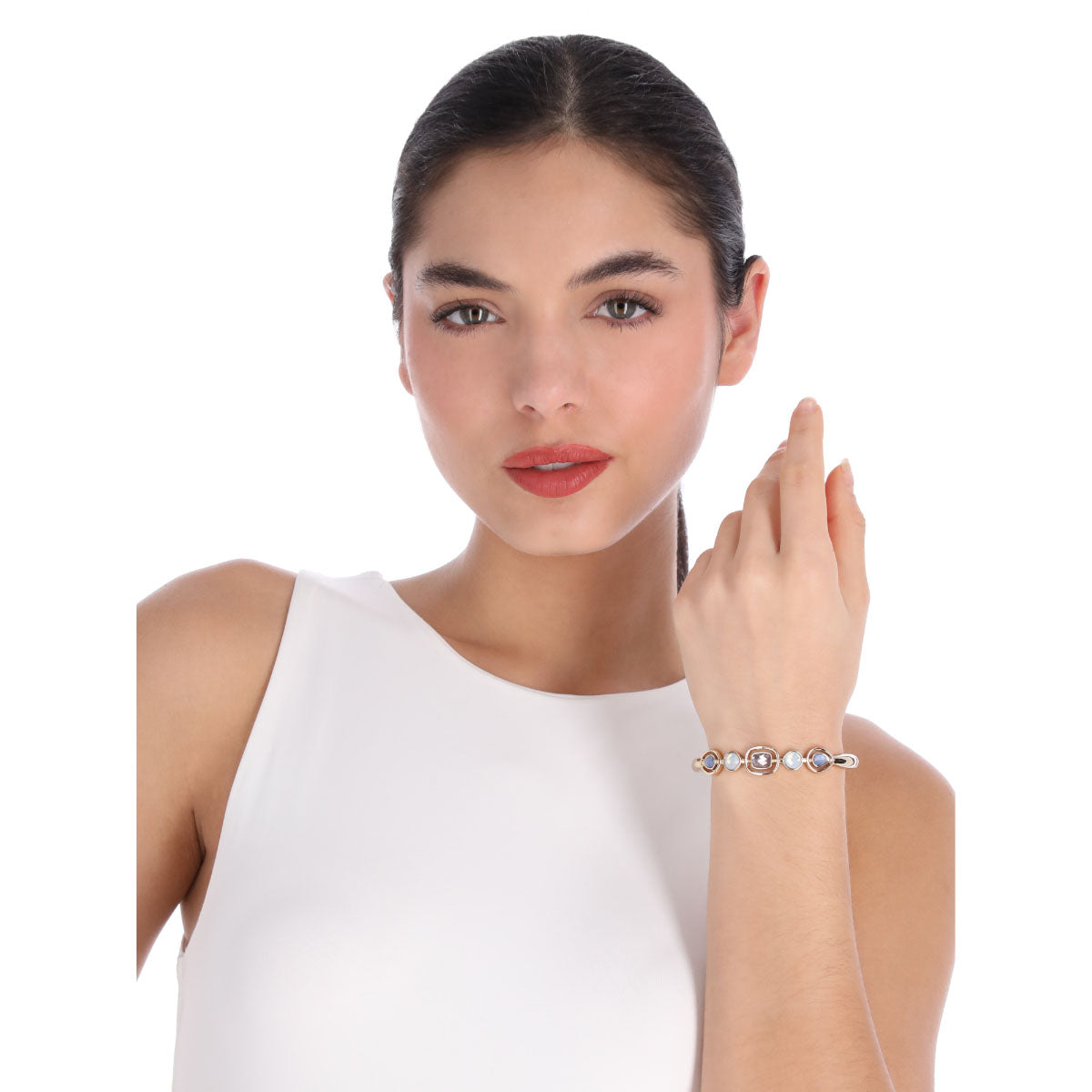 PULSERA ANNE KLEIN FRESH START DORADO