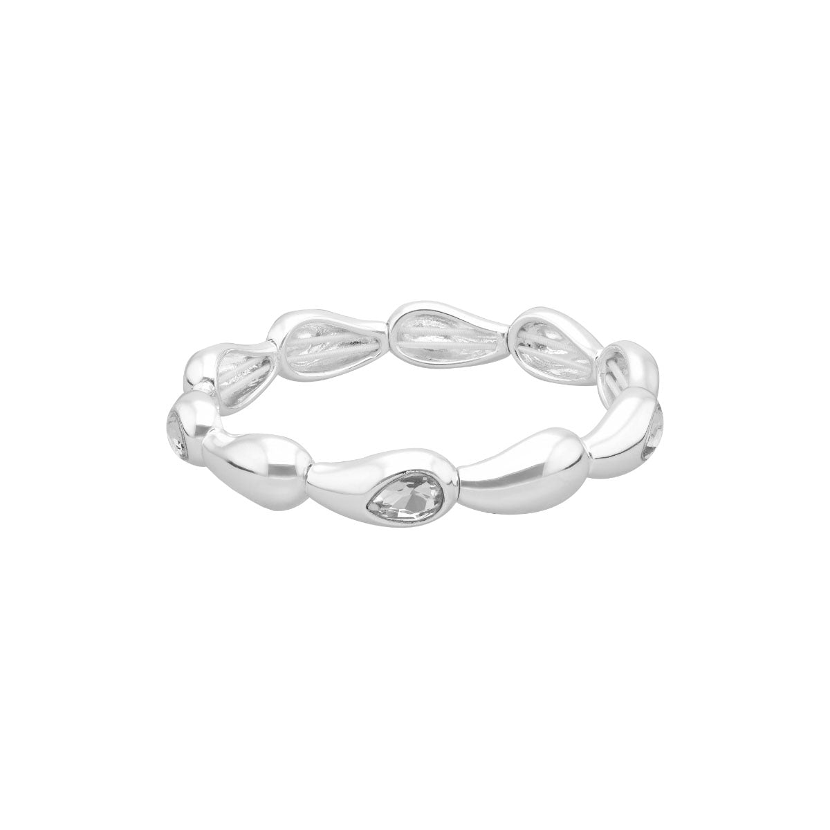 PULSERA ANNE KLEIN SPRING SHOWERS PLATA