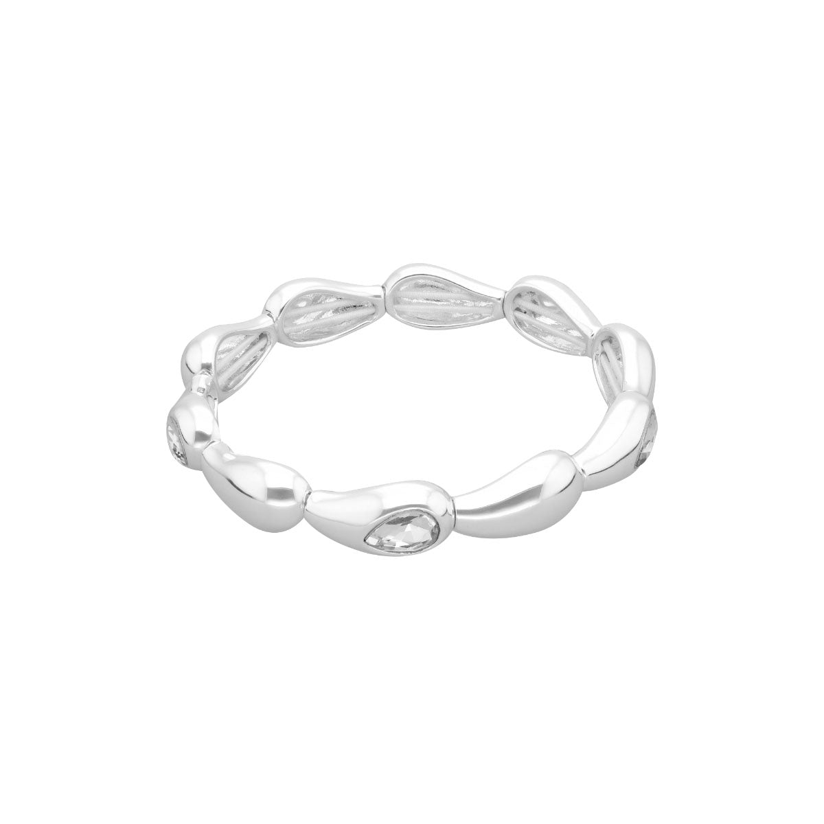 PULSERA ANNE KLEIN SPRING SHOWERS PLATA