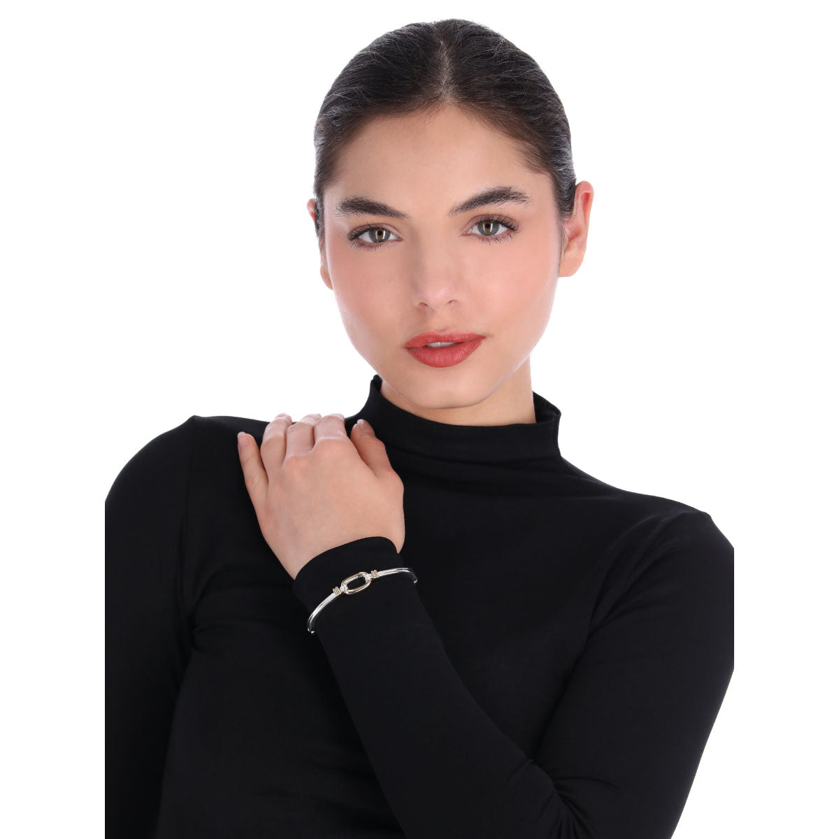 PULSERA ANNE KLEIN SLEEK SOPHISTICATION BITONO