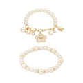 PULSERA ANNE KLEIN IN FULL BLOOM DORADO