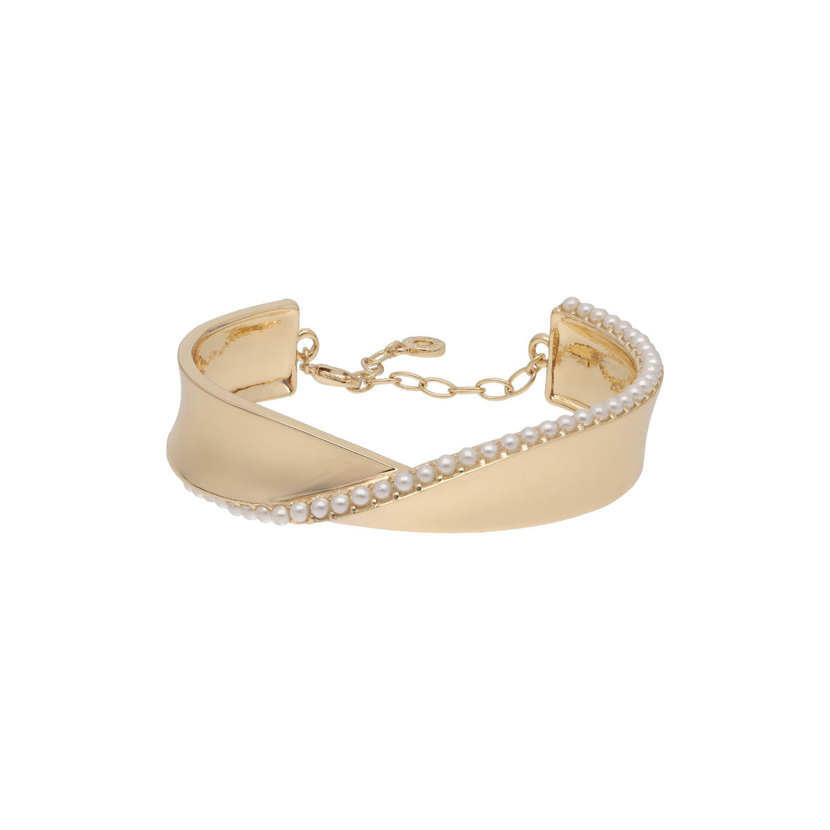 PULSERA ANNE KLEIN LAYERED LUXURY DORADO