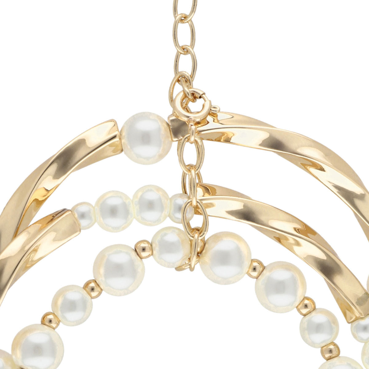 COLLAR ANNE KLEIN LAYERED LUXURY DORADO