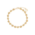 PULSERA ANNE KLEIN CRYSTAL COVE DORADO
