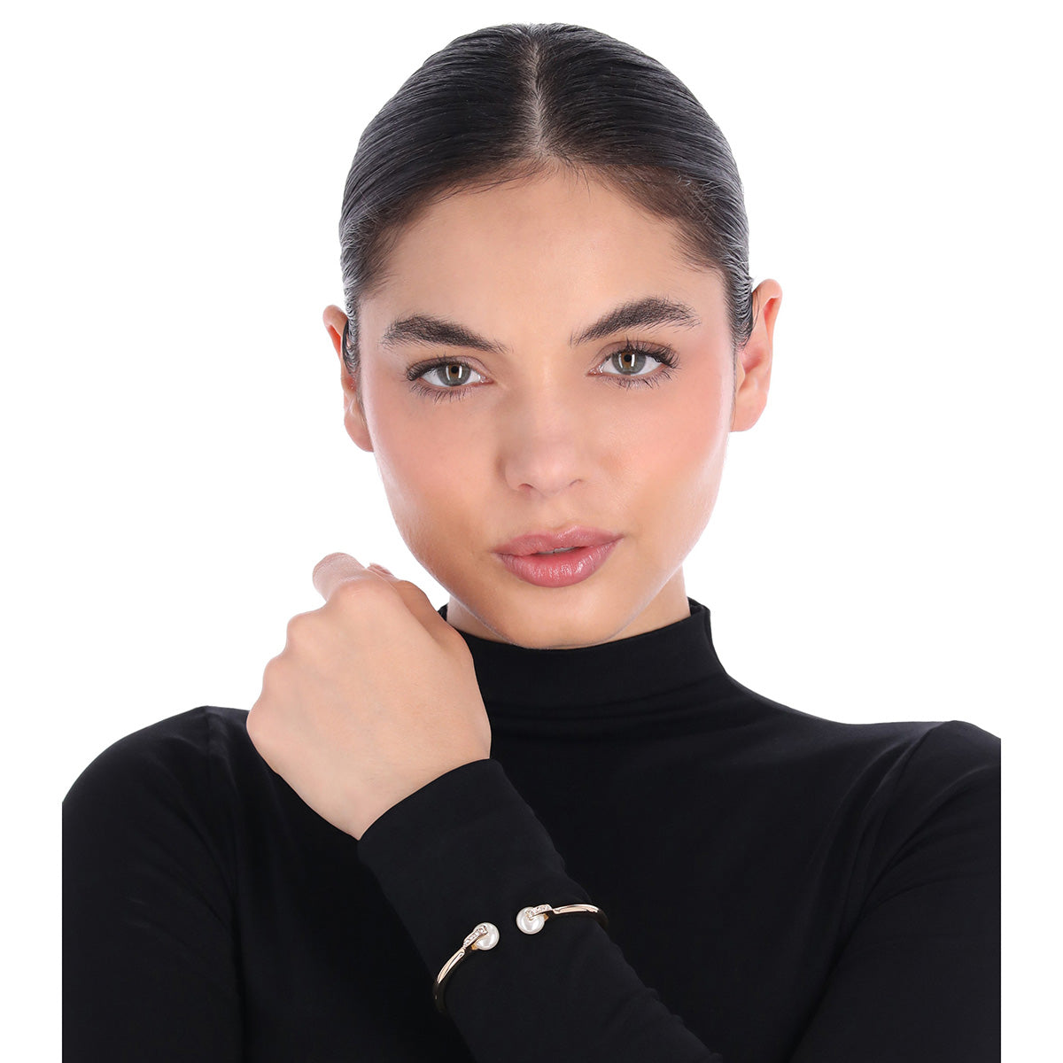 PULSERA ANNE KLEIN TINSEL LOVE DORADO