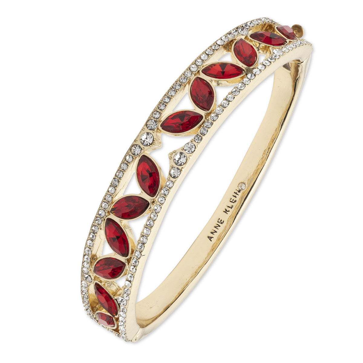 BOXSETPULSERA ANNE KLEIN COLOR DORADO FORMA ASIMETRICO 01B01276