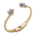 Pulsera Color Dorado  Anne Klein Forma Flor Tipo Bangle , Cierre Tipo Bangle, Familia Fort Lauderdale, Contenido 1 Pulsera