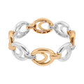PULSERA ANNE KLEIN ALEACION DE METALES COLOR BITONO FORMA OVALADO 01B01353