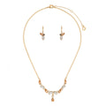 BOXSETCOLLAR ANNE KLEIN ALEACION DE METALES COLOR DORADO FORMA ASIMETRICO 01B01400