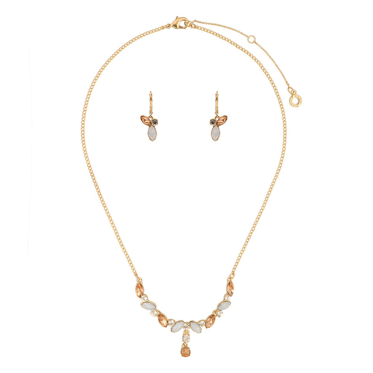BOXSETCOLLAR ANNE KLEIN ALEACION DE METALES COLOR DORADO FORMA ASIMETRICO 01B01400