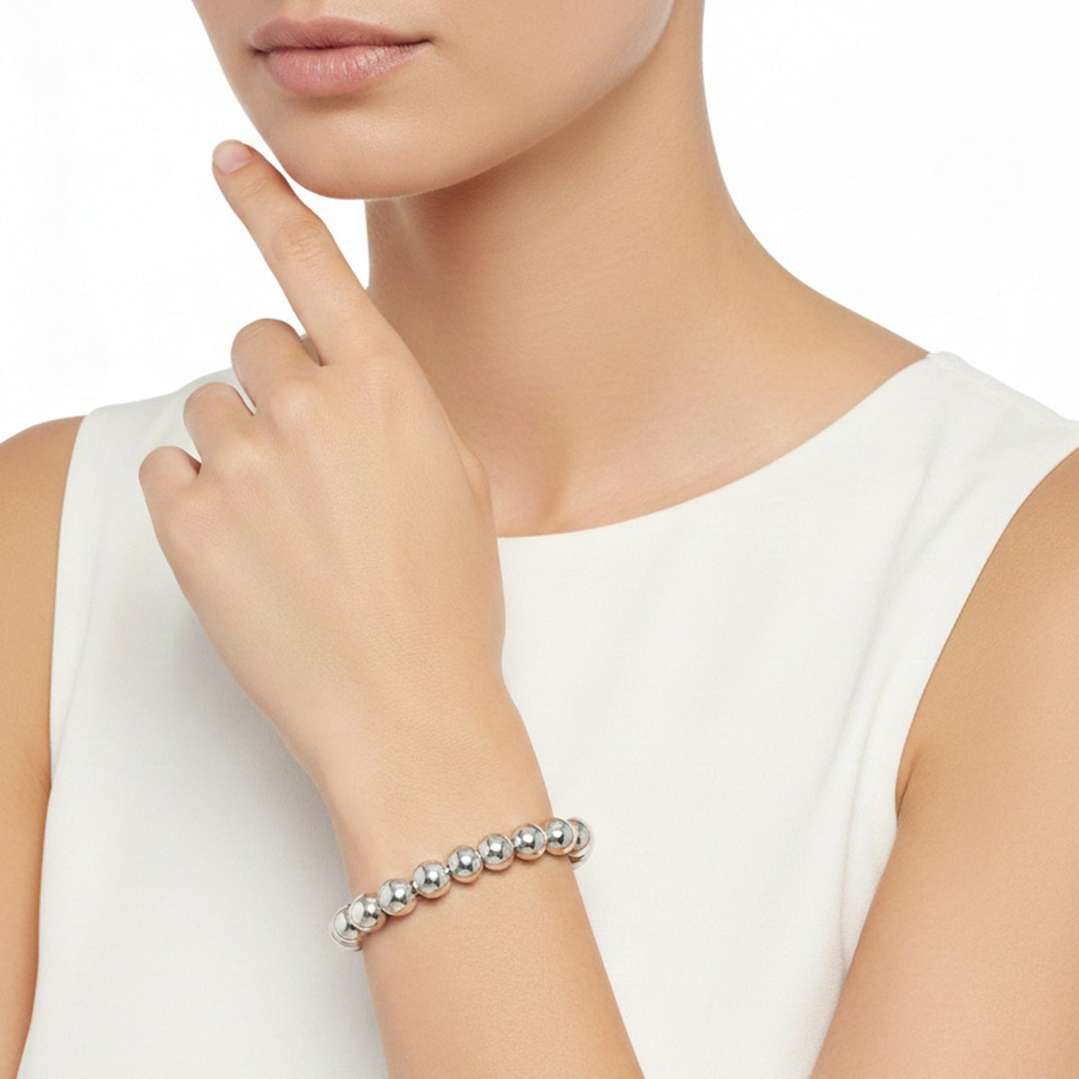 Pulsera Anne Klein Color Plateado 01B01409