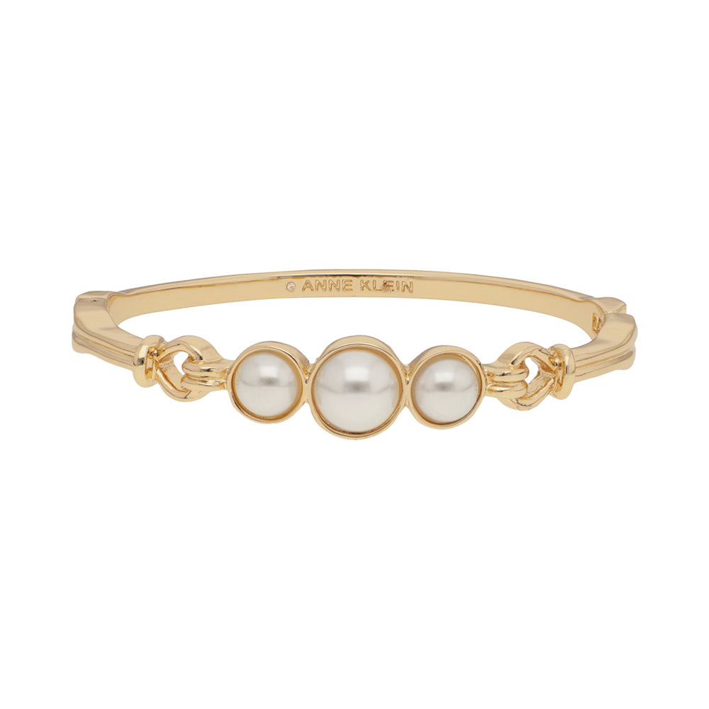 PULSERA ANNE KLEIN COLOR DORADO TIPO RIGIDA 01B01410