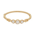 PULSERA ANNE KLEIN COLOR DORADO TIPO RIGIDA 01B01410