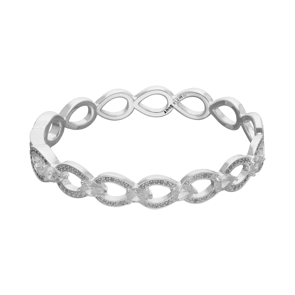 Pulsera Anne Klein Color Plateado Para Mujer Contenido 1 Pulsera 01B01415