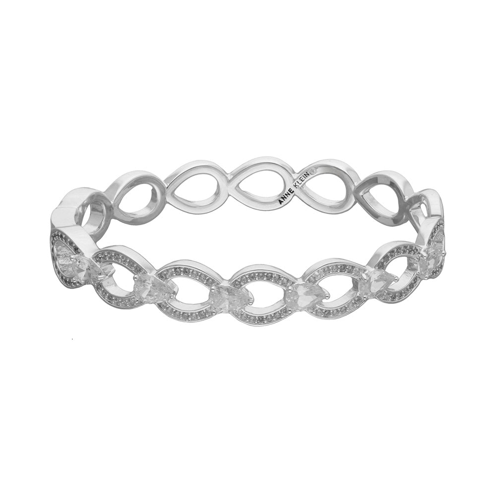Pulsera Anne Klein Color Plateado Para Mujer Contenido 1 Pulsera 01B01415