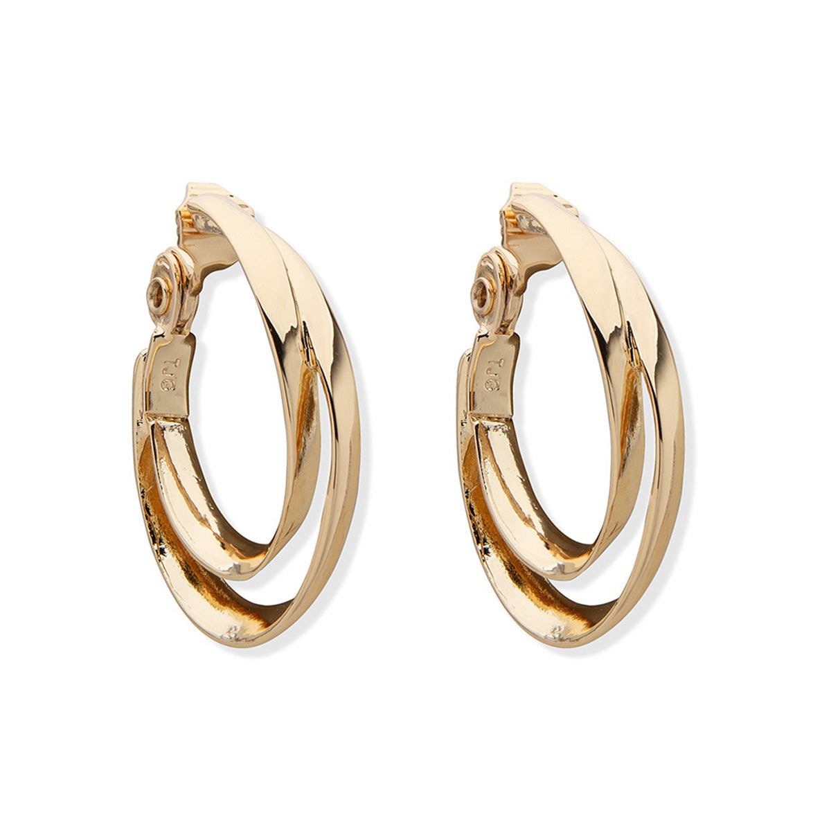 ARETES ANNE KLEIN COLOR DORADO FORMA ASIMETRICO 01C00049