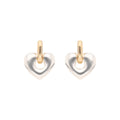 ARETES ANNE KLEIN HOLIDAY HEARTS DORADO