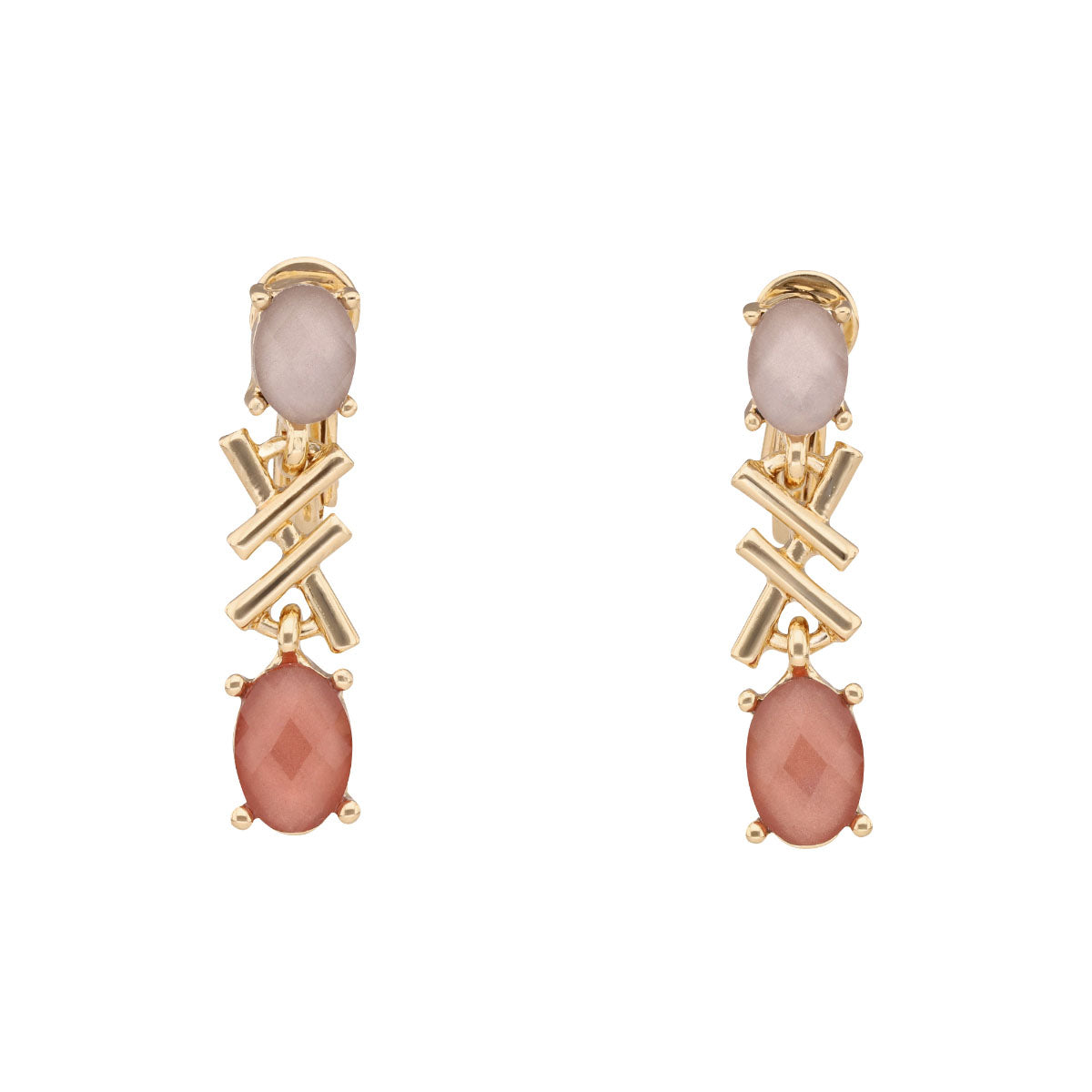 ARETES ANNE KLEIN PASTEL PERFECTION DORADO