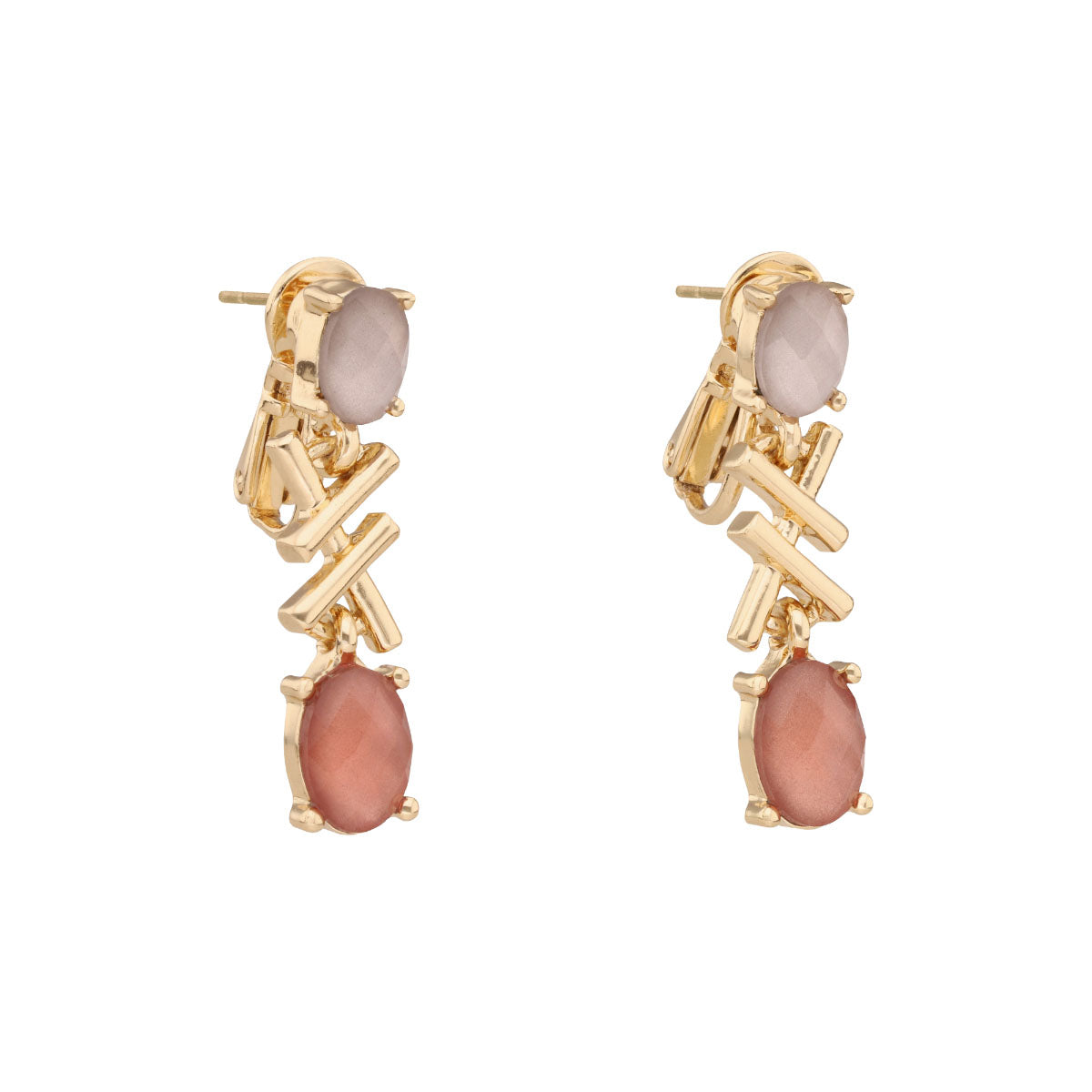 ARETES ANNE KLEIN PASTEL PERFECTION DORADO