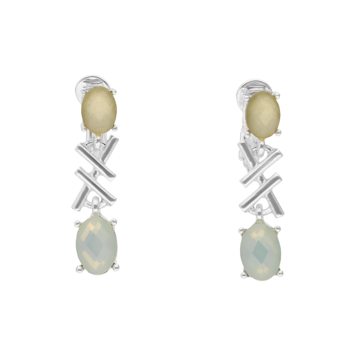 ARETES ANNE KLEIN PASTEL PERFECTION PLATA