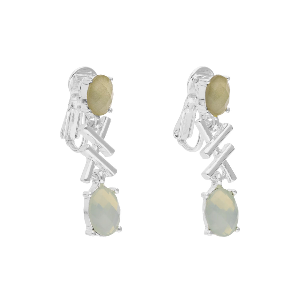 ARETES ANNE KLEIN PASTEL PERFECTION PLATA