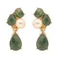 ARETES ANNE KLEIN COLOR DORADO FORMA ASIMETRICO 01C00518