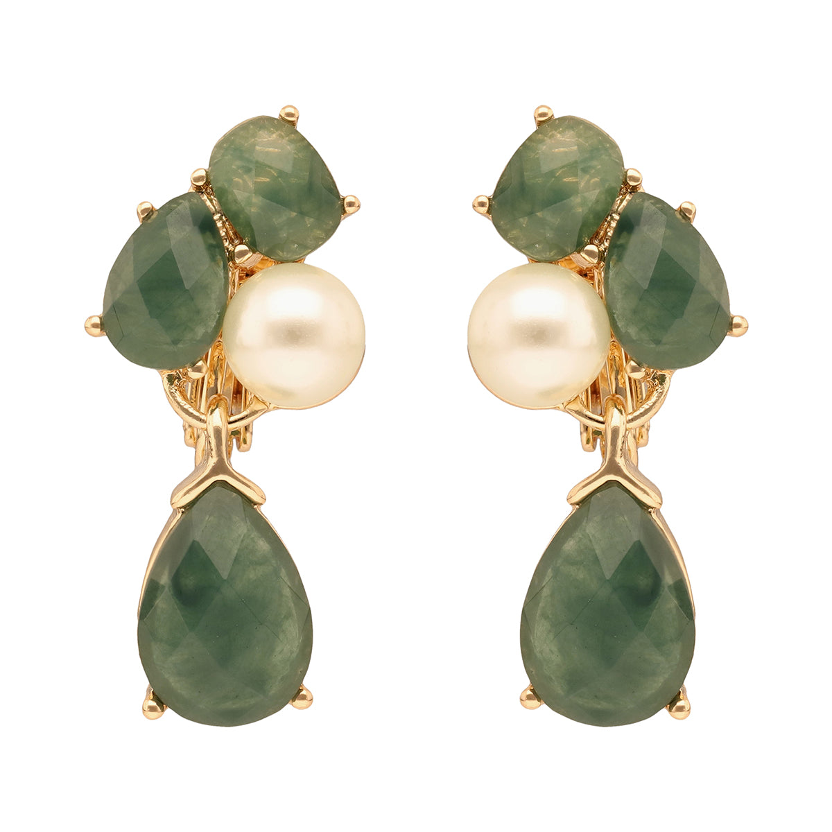 ARETES ANNE KLEIN COLOR DORADO FORMA ASIMETRICO 01C00518