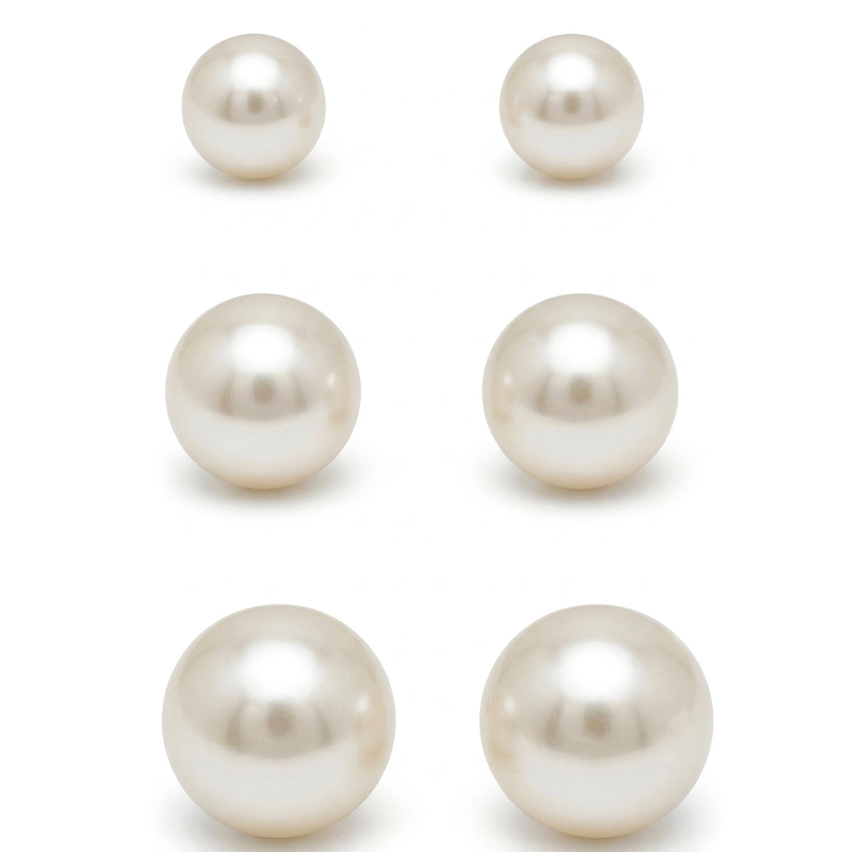 ARETES ANNE KLEIN COLOR BLANCO FORMA CIRCULAR 01G00007